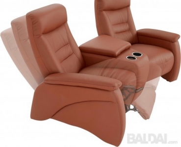 Sofa TV/RF 2-vietė su staliuku "ASCOLI" vokiška www. bramita.lt 